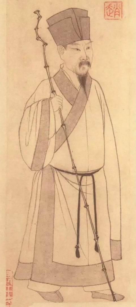 Chinese Man Costume Ming Style Hanfu Jacket - Zhiduo
