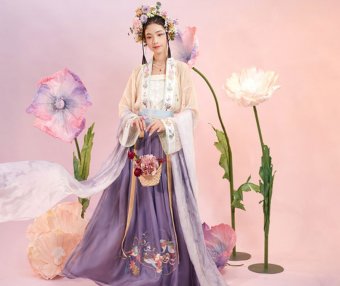 How to Wear Hanfu (3) – Tang Dynasty Qiyao Ruqun