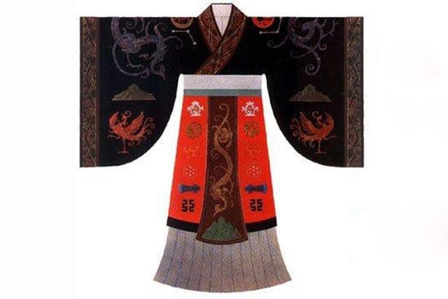 Han dynasty Mianfu robe