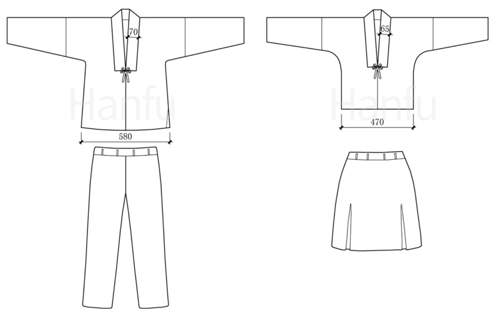 Hanfu Making(13) - Improved Hanfu Cutting & Sewing Patterns
