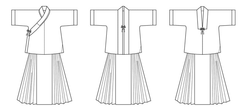 Hanfu Making(7) - Banbi Cutting & Sewing Patterns